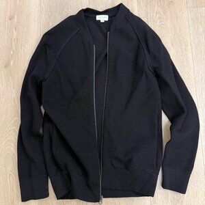 Club Monaco - Black Cardigan - Italian Yarn - Men's XS